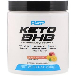 RSP Nutrition, ケトBHB、ピーチマンゴー、240g（8.4oz）