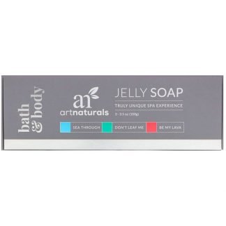Artnaturals, ジェリーソープセット、3個入り、各3.5 oz (100 g)