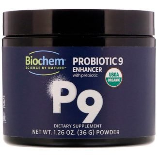 Biochem, プレバイオテック配合プロバイオテック9エンハンサー、1.26オンス (36 g)