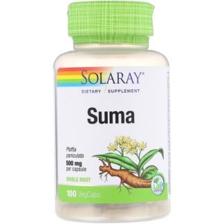 Solaray, スマ、500 mg、100ベジカプセル