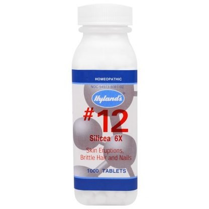 Hyland's, Silicea 6X, #12, 1000 Tablets
