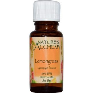 Nature's Alchemy, レモングラス、エッセンシャルオイル、 0.5 オンス (15 ml)