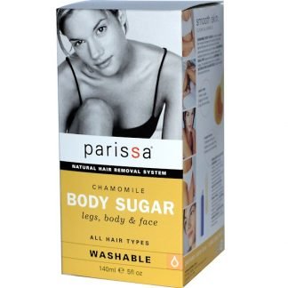 Parissa, ボディシュガー、ナチュラルヘアリムーバルシステム、カモミール、5 fl oz (140 ml)