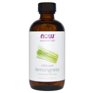Now Foods, エッセンシャルオイル、レモングラス、118 ml（4 fl oz）