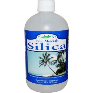 Eidon Mineral Supplements, イオニックミネラル、シリカ、18 oz (533 ml)