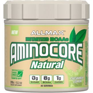 ALLMAX Nutrition, AMINOCORE Natural, Instantized BCAAs, Cucumber Melon, 13.3 oz (378 g)