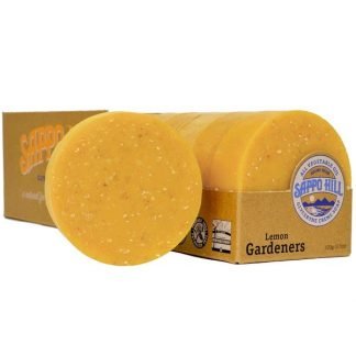 Sappo Hill, グリセリン クリーム 石鹸, Lemon Gardeners, 12 バー, 3.5 オンス (100 g) Each