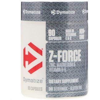 Dymatize Nutrition, Z-フォース、カプセル90粒 (Discontinued Item)
