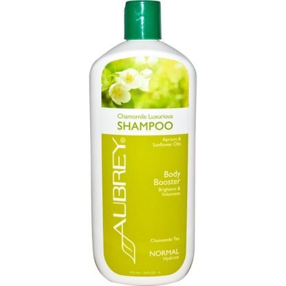 Aubrey Organics, カモミール・ラグジュリアス・シャンプー, カモミールティ, ノーマル,  16 液量オンス (473 ml)