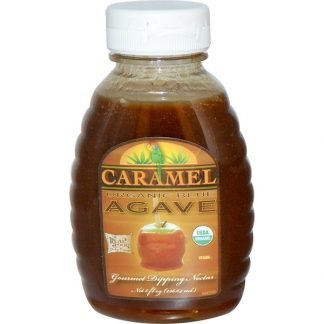 FunFresh Foods, オーガニック ブルーアガベ、 グルメディップネクター、 キャラメル、 8 fl oz (236.64 ml)