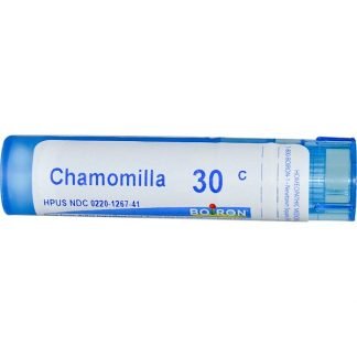 Boiron, Single Remedies, カモミラ、30C、ペレット約80粒