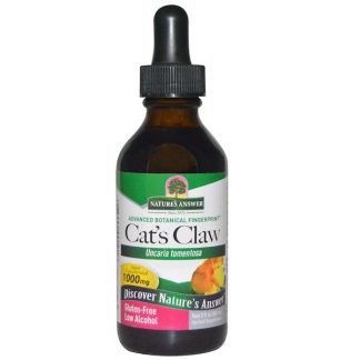Nature's Answer, キャッツクロー、 低 アルコール、 1000 mg、 2 fl oz (60 ml)