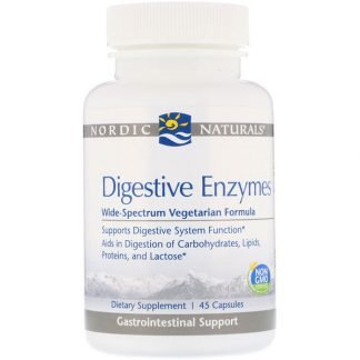 Nordic Naturals, 消化酵素、45カプセル
