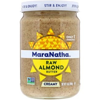 MaraNatha, 未加工アーモンドバター, クリーミー, 16オンス (454 g)