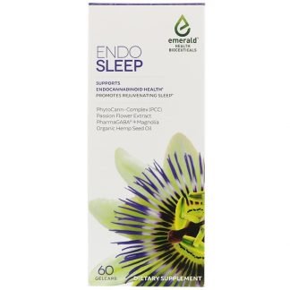 Emerald Health Bioceuticals, Inc, エンドスリープ、ゲルカプセル60錠