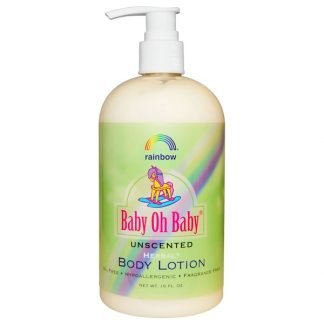 Rainbow Research, Baby Oh Baby、ボディーローション、無香、16 fl oz