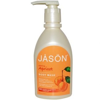 Jason Natural, ボディウォッシュ、 グローイングアプリコット、 30 fl oz (887 ml)