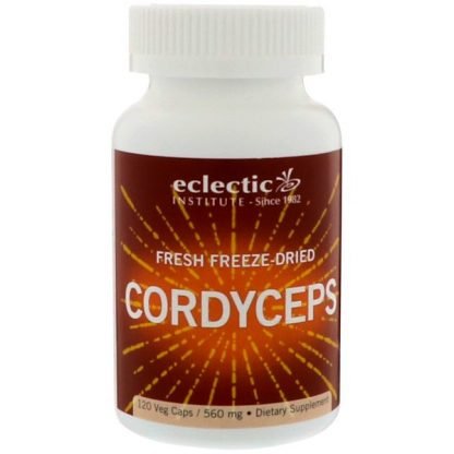 Eclectic Institute, 冬虫夏草、フレッシュフリーズドライ、560 mg、120ベジカプセル
