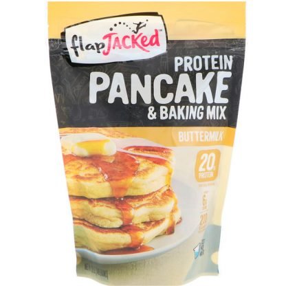 FlapJacked, プロテイン・パンケーキ・アンド・ベーキング・ミックス、バターミルク、12 oz (340 g)