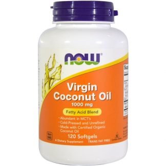 Now Foods, Virgin Coconut Oil, 1,000 mg, 120 Softgels