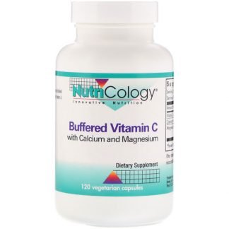 Nutricology, 緩衝ビタミンC、120 ベジカプセル
