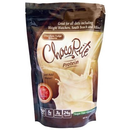 HealthSmart Foods, ChocoRiteプロテイン、チョコレートファッジブラウニー、14.7 oz (418 g)