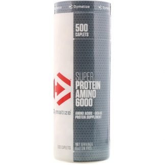 Dymatize Nutrition, スーパープロテインアミノ6000、500カプレット