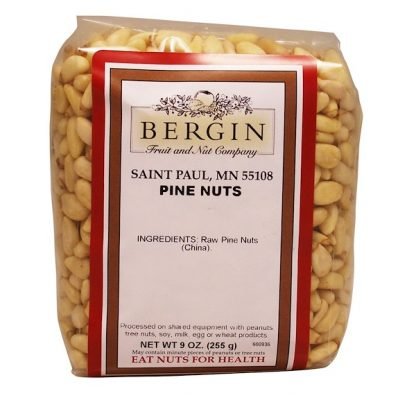 Bergin Fruit and Nut Company, パインナッツ(松の実)、9 oz (255 g)