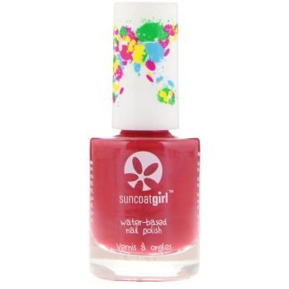 SuncoatGirl, 水性マニキュア、ストロベリーデライト、0.3 oz (9 ml)
