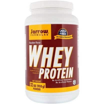 Jarrow Formulas, 100%天然ホエイ・プロテイン、チョコレート、 32 オンス (908 g) パウダー