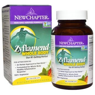 New Chapter, Zyflamend ホールボディ、 60 植物性カプセル
