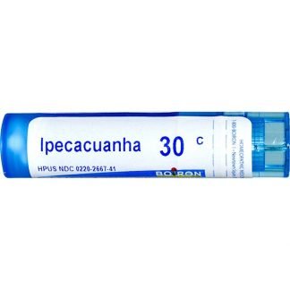 Boiron, Single Remedies, Ipecacuanha（イペカクアナ）、30C、約80ペレット