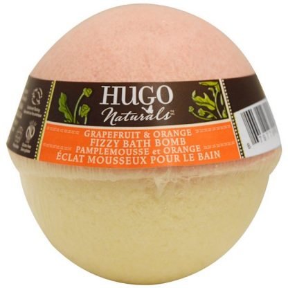 Hugo Naturals, フィジーバスボム、 グレープフルーツ&オレンジ 6オンス (170 g)