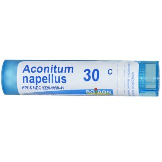 Boiron, Single Remedies, Aconitum Napellus, 30C, 約 80 粒