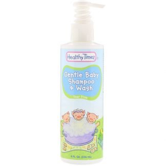 Healthy Times, ジェントルベビー、シャンプー & ウォッシュ、目に優しい、8 fl液量オンス (236 ml)