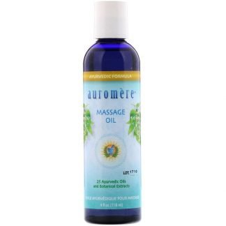 Auromere, マッサージオイル、4 oz (118 ml)
