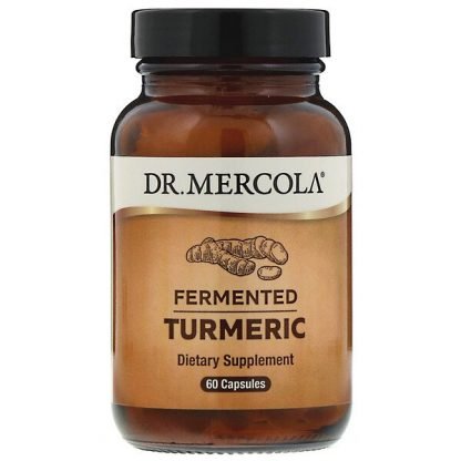 Dr. Mercola, 発酵ウコン、カプセル60粒