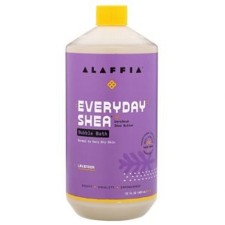 Everyday Shea, バブルバス、ラベンダー、950ml（32液量オンス）