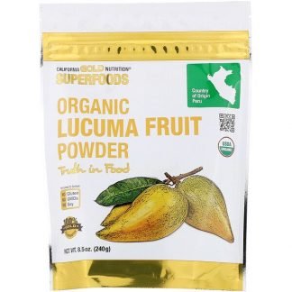 California Gold Nutrition, Superfoods（スーパーフード）、オーガニックルクマ果実パウダー、240 g