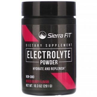 Sierra Fit, 電解質パウダー、ゼロカロリー、ミックスベリー風味、291g（10.3オンス）