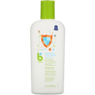 BabyGanics, Moisturizing Cream Cleanser, Fragrance Free, 8 fl oz (236 ml) (Discontinued Item)