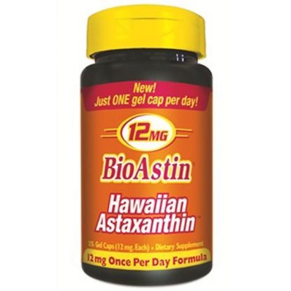 Nutrex Hawaii, BioAstin、12 mg、ジェルカプセル 25粒