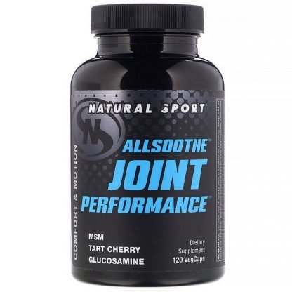 Natural Sport, AllSoothe（オールスーズ）、ジョイントパフォーマンス、植物性カプセル120粒