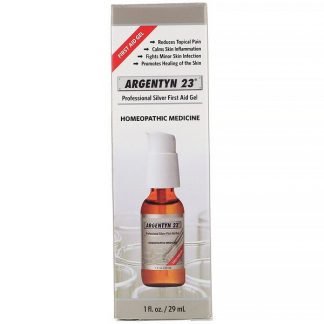 Sovereign Silver, Argentyn 23（アルジェンティン23）、プロフェッショナルシルバー応急処置ジェル、29 ml（1 fl oz）
