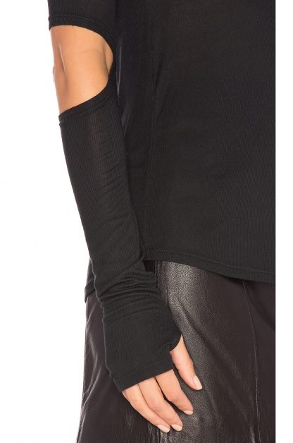SOLOMONエルボーカットアウトTシャツ,MichaelLauren - 画像 (5)