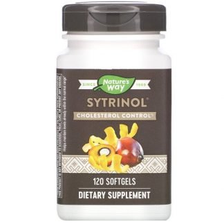 Nature's Way, Sytrinol、コレステロール・コントロール、ソフトジェル120 錠