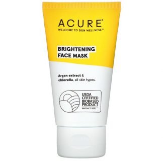 Acure, Brightening Face Mask, 1.7 fl oz (50 ml)