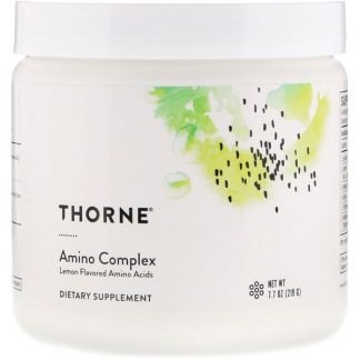 Thorne Research, アミノコンプレックス、レモン、7.7オンス (219 g)