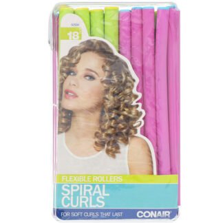 Conair, フレキシブルローラー、スパイラルカール、18個