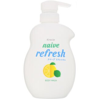 Kracie, ナイーブ、ボディウォッシュ、リフレッシュ、530ml（17.9fl oz）